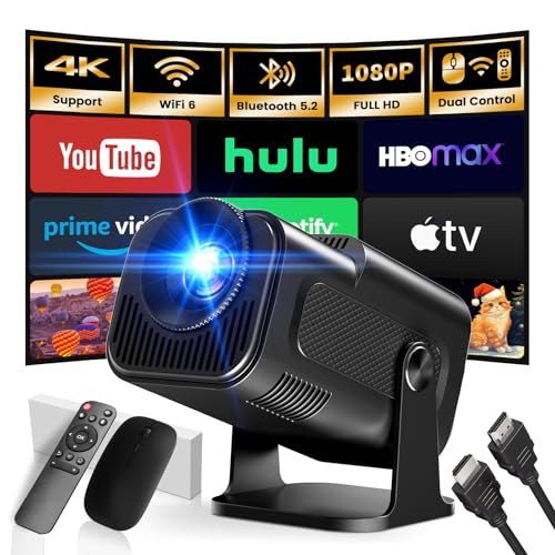 [App Integrada] 2026 Upgraded Proyector Portátil 1920x1080P