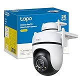 Tapo C520WS - Cámara Vigilancia Wi-Fi Exterior 360°, Resolución 2K QHD