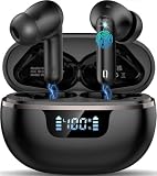 2026 Auriculares Inalambricos Bluetooth, 45 Horas Cascos Inalambricos Bluetooth 5.4 HiFi Estereo, Au