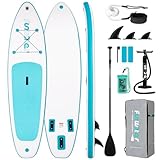FunWater Tabla de Surf de Remo Hinchable Ultraligera, con Remo Ajustable
