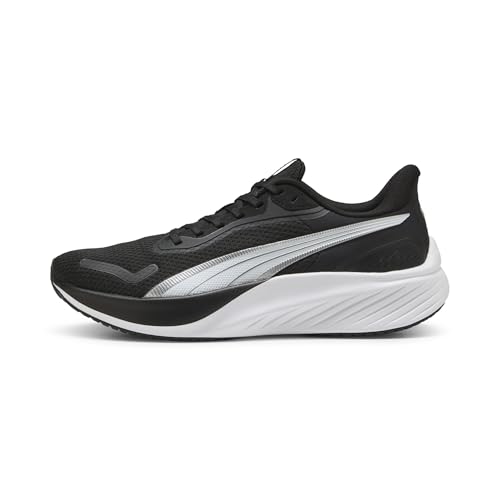 Puma - Pounce Lite, Zapatillas para Correr de Carretera Unisexo, Puma Black-Puma White