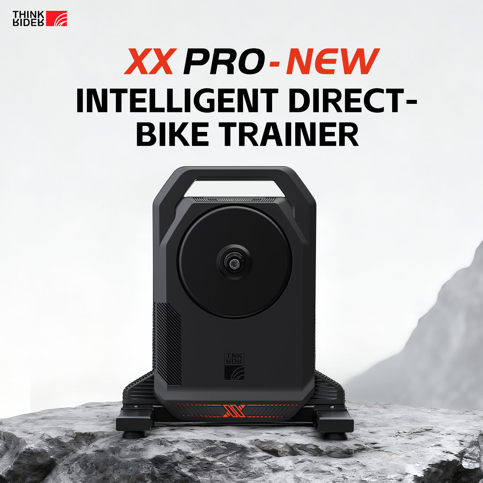 ThinkRider XXPRO-entrenador de bicicleta inteligente de accionamiento directo, máximo 2500W