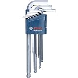 Bosch Professional 9 llaves acodadas Hex