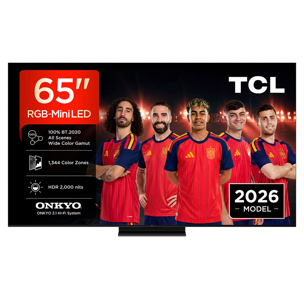 Tcl - Tv Rgb-Miniled 164Cm (65) Tcl 65Rm7L, 4K Hdr 2000 Nits, Google Tv, 2.1 Onkyo, 144Hz.