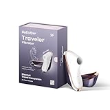 Satisfyer Traveler succionador de clítoris con ondas de presión, 11 programas e impermeable IPX7