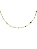 Singularu Dots L Black Enamel collar