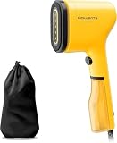 Rowenta Pure Pop, Plancha de Vapor 1300 W para Viaje, Amarillo