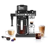 Ninja Prestige, Cafetera 2 en 1 de Café de Filtro y de Cápsula
