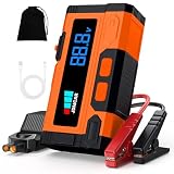 JDMCAR Arrancador de Baterias de Coche - 𝟏𝟎𝟎𝟎𝟎𝐀 𝟏𝟐𝐕 Jump Starter | Arrancador de Coches Mot