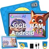 DMOAO Tablet para Niños 10 Pulgadas Android 15 con 30 GB RAM, 5G WiFi 6, Control Parental