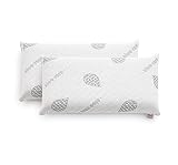 Textilhome Pack 2 Almohadas Viscoelástica 75 cm Aloe Vera Núcleo Visco