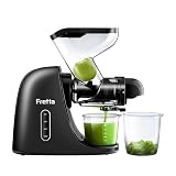Fretta Extractor de Zumo Prensado en Frío 76 mm, libre de BPA
