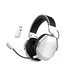 EDIFIER HECATE G5 Max Auriculares Gaming Inalámbricos conTHX Spatial Audio, Blanco