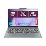 Lenovo IdeaPad Slim 3 Gen 8 portátil de 15,6" Full HD con Intel Core i5-13420H, 16 GB, Windows 11
