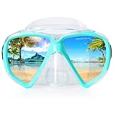 Gafas de buceo y snorkel EXP VISION con visión panorámica de 180°, lentes HD y diseño antifugas