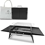 Charmline barbacoa de carbon plegable