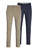 JACK & JONES pack 2 chinos slim
