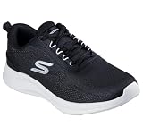 Skechers Skech-Lite Pro 2.0 Everyday Pace - Tenis para Mujer, Ribete Blanco de Malla Negra.