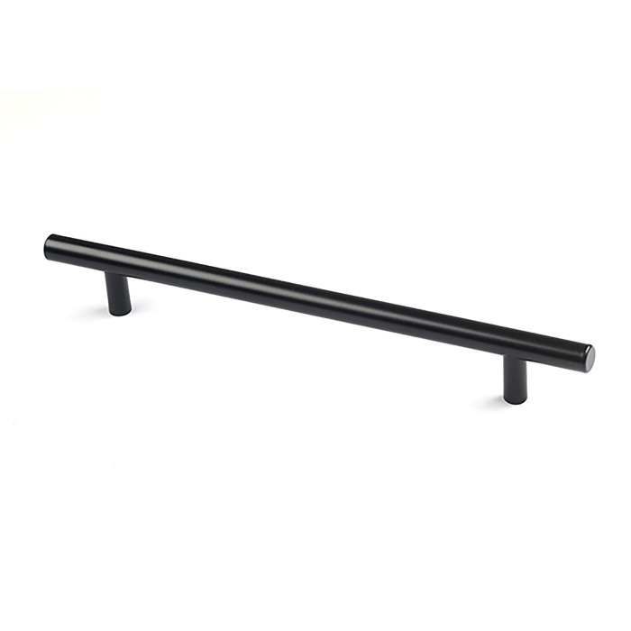 Tirador Acero Inoxidable Negro Mate 192Mm