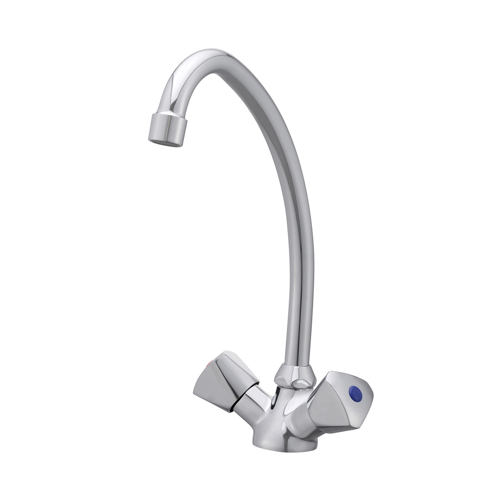 Grifo De Cocina Bimando Cromado Savo