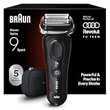 Braun Series 9 Sport Afeitadora Eléctrica Hombre, 9110si, Negro