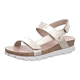 Panama Jack Sandalias planas Selma Shine para mujer