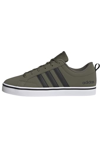 adidas Hombre Vs Pace 2.0 Shoes, Olive Strata/Core Black/Cloud White