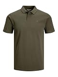 Jack & Jones Jjebasic Polo SS Noos - Camiseta para Hombre, Verde (Olive Night)