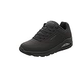 Skechers Uno Stand On Air, Zapatillas Hombre, Black Durabuck Trim