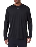 Reebok Camiseta para Hombre ID Train LS Tech tee, Negro