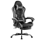 WOTSTA silla gaming con reposapies