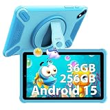 PIXGOOD 7" Tableta para niños, 36GB RAM 256GB ROM (SD Expandible), Android Kids Tablet