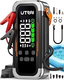 7000A Arrancador de Baterías de Coche con Compresor de Aire y Soplador,UTRAI 12V
