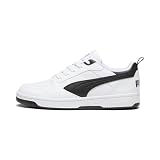 PUMA Rebound V6 Low, Zapatillas Unisex adulto, Puma White Puma Black