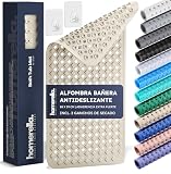 homerella Alfombra Bañera Antideslizante Ducha 88x39cm Alfombrilla Bañera