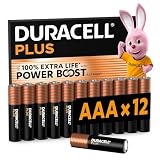 DURACELL Plus AAA pack de 12