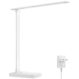 Lepro lampara de escritorio LED blanca