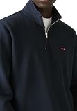 Levi's Original HM sudadera media cremallera azul marino talla L