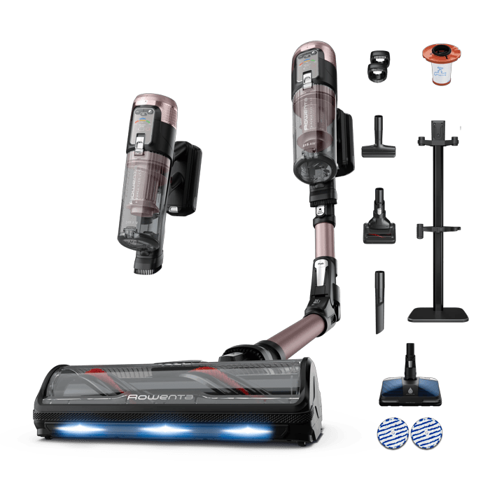 X-Force Flex 16.60 Rowenta, aspiradora escoba sin cable, aspiración extrema, 315 Aw, gran autonomía