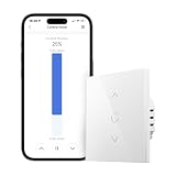Meross Interruptor Persiana WiFi, Interruptor de Cortina Compatible con Alexa y Google Assistant