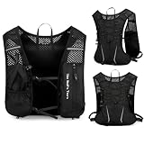 Chaleco de Hidratación para Correr, Mochila de Hidratación para Hombres y Mujeres, Ligera