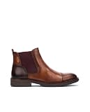 Pikolinos York Botines Hombre | en Cuero | Extraíble | Marrón