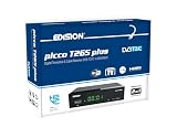 EDISION Picco T265 Plus Receptor Terrestre TDT DVB-T2 y por Cable DVB-C, H.265 HEVC FTA Full HD
