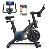 MERACH Cycleta de Casa, Silenciosa Cycleta Profesional con Resistencia Ajustable, Pantalla LCD