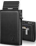 TENBST cartera tarjetero RFID negra (20-09b)