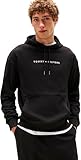Tommy Hilfiger sudadera con capucha negra