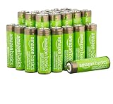 Amazon Basics pilas AA recargables 24 uds