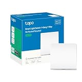 Tapo S210 - Interruptor inteligente WiFi, Modo Ausente, Sin Cable Neutro