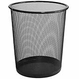 TECHZOCO papelera metalica 12 litros
