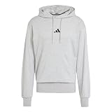 Adidas Uomo Essentials FEELCOZY French Terry Hoodie, Medium Grey Heather